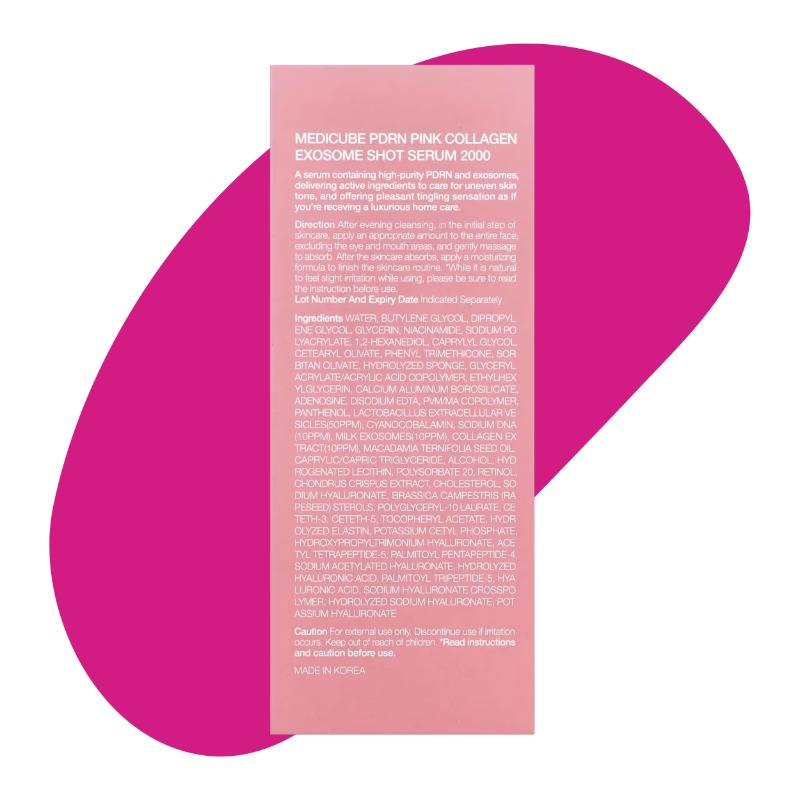 PDRN Pink Collagen Exosome Shot Serum 2000, 30ml 2