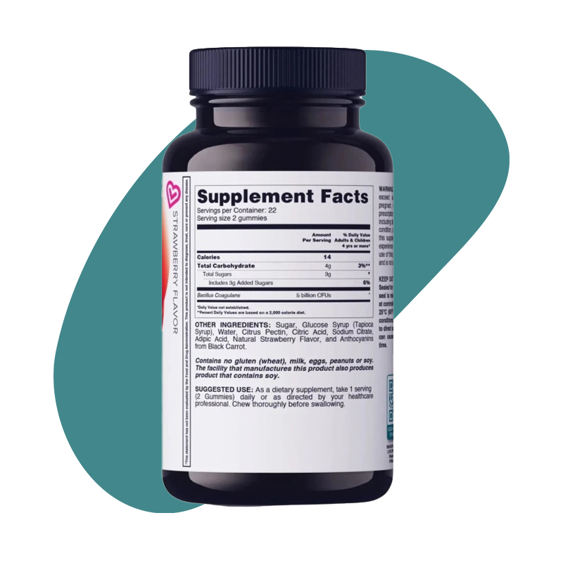 Strawberry Cherry multivitamin women livs kuwait provin wellness health