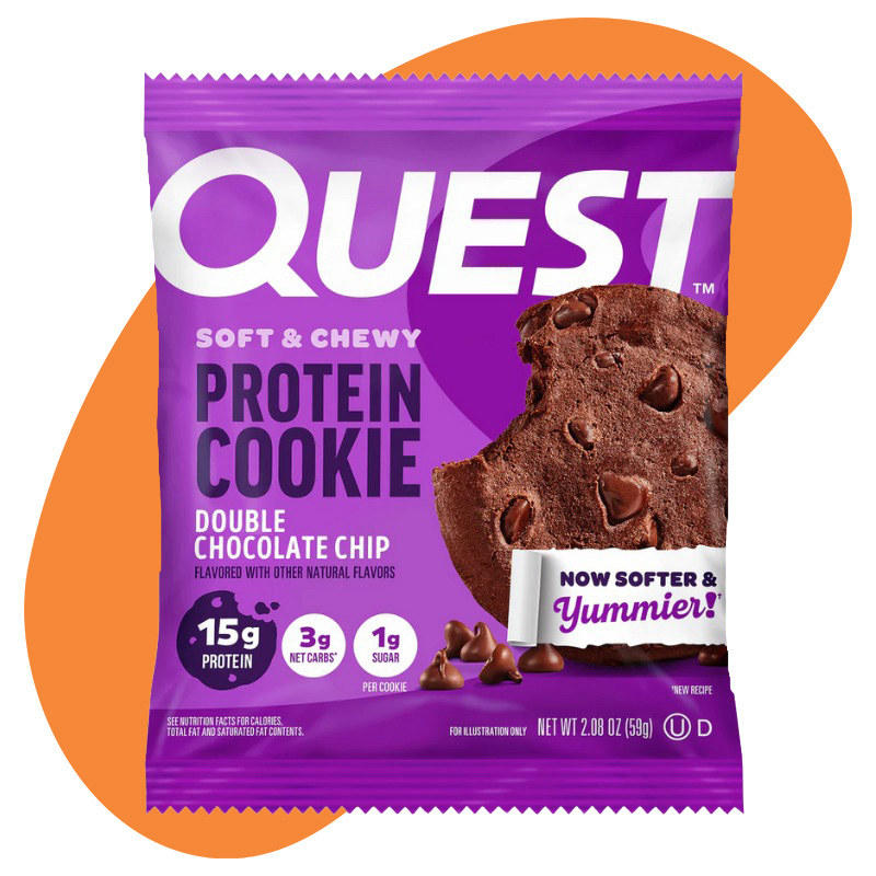 Double Chocolate Chip Protein Cookie 59g 3