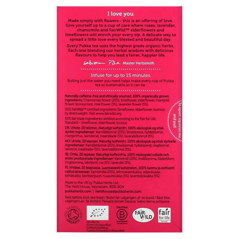 Organic Tea Love 1