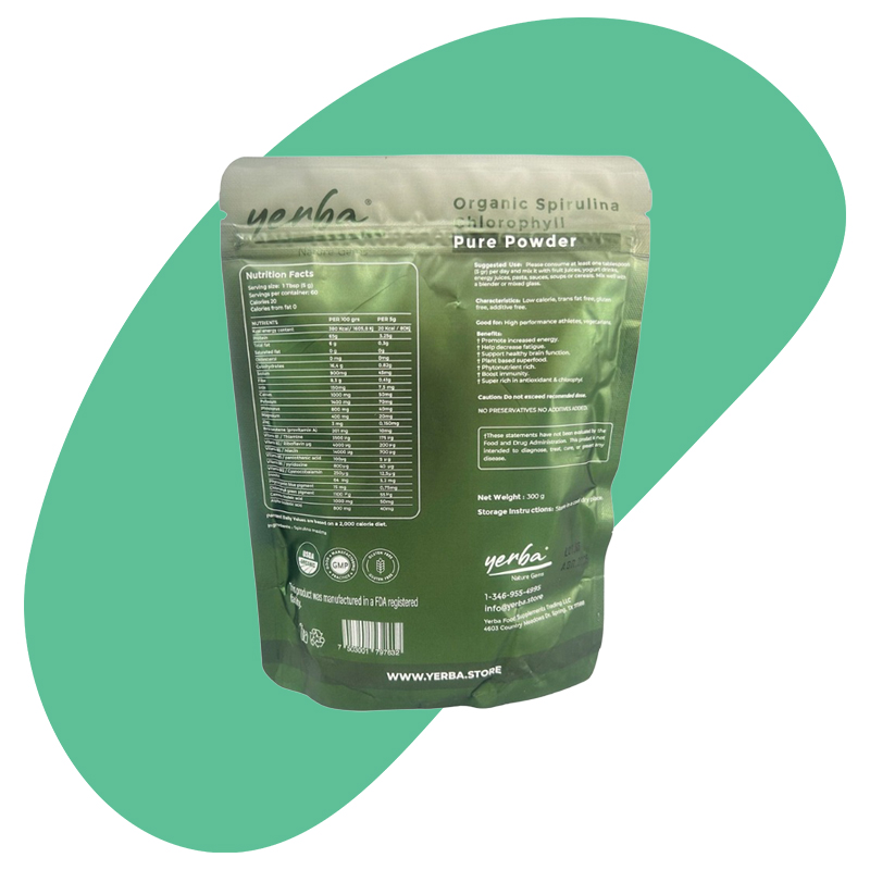 Organic Spirulina Chlorophyll Pure Powder 4