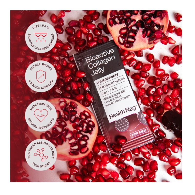 Bioactive Collagen Jelly, On-the-Go, Pomegranate, 20 sachets 3