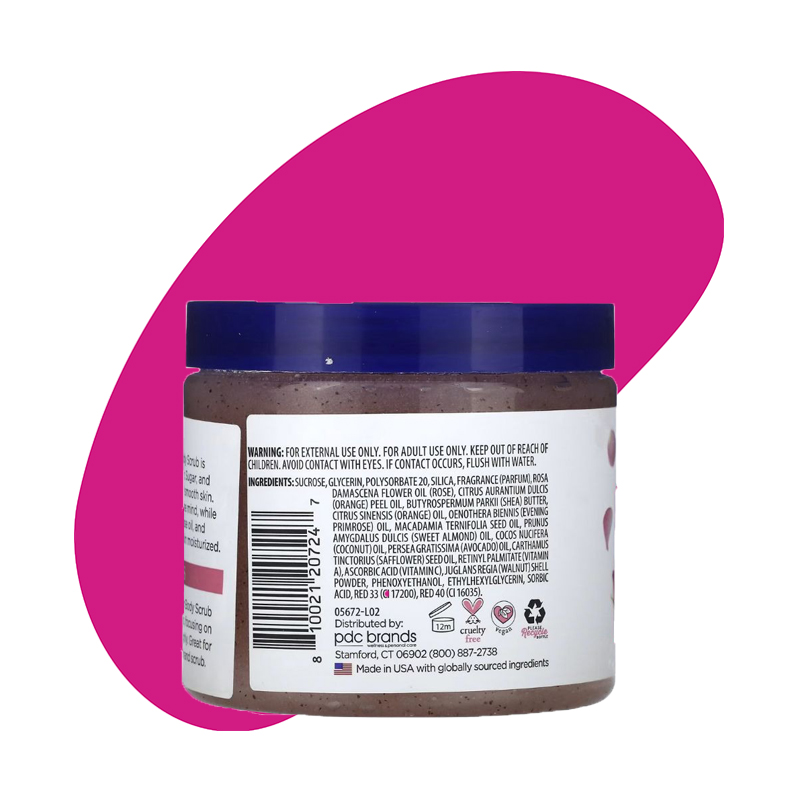 Shea Sugar Scrub, Rose Essential Oil 2