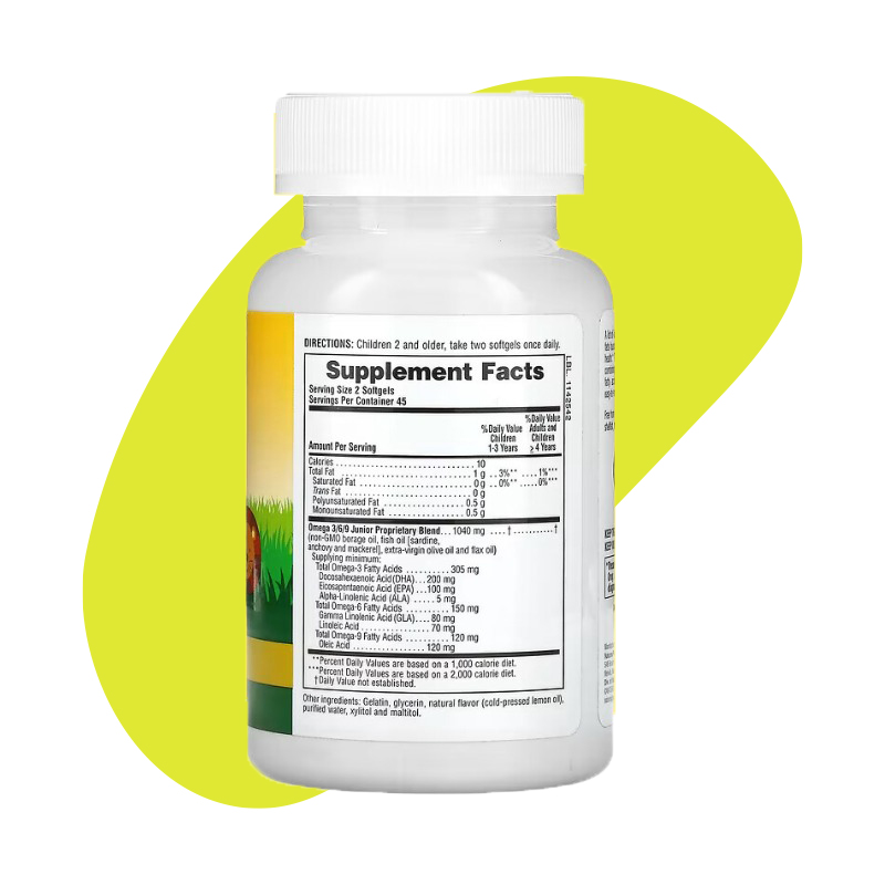 Animal Parade, Omega 3/6/9 Junior 4