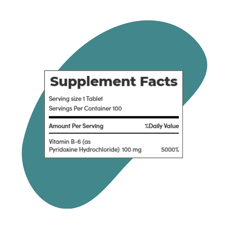B-6 100mg 3