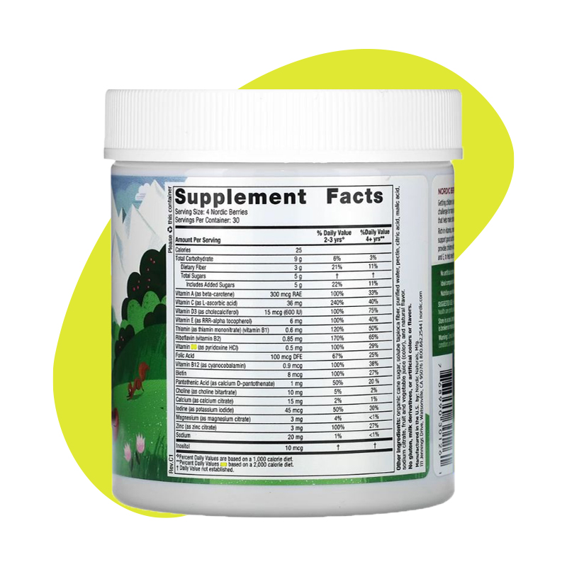 Nordic Berries Multivitamin Gummies 2