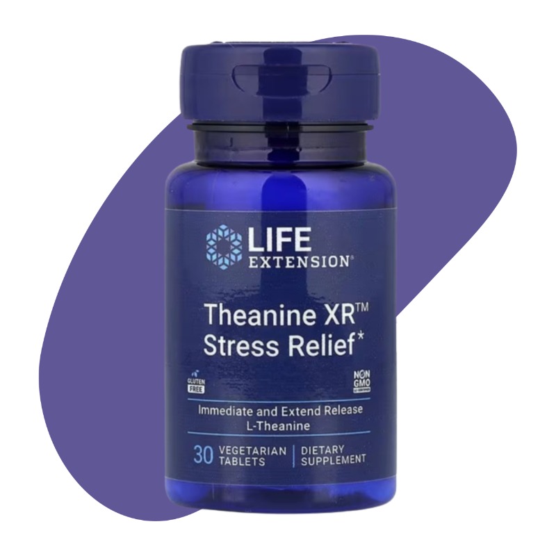 Theanine XR™ Stress Relief, 30 Vegetarian Tablets 3