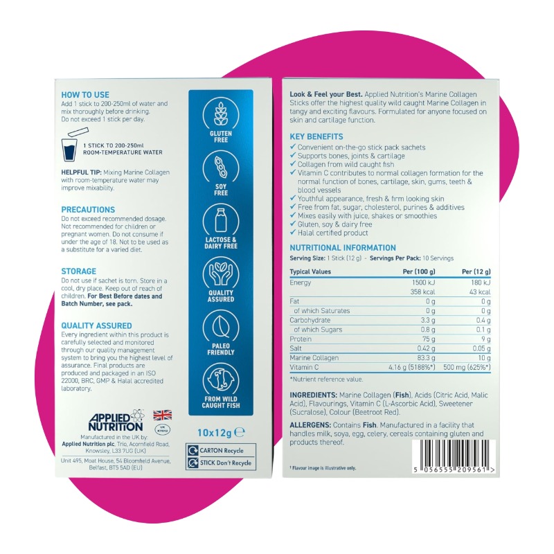 Marine Collagen Stick, Cherry & Apple 2