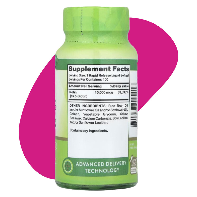 Biotin, 10,000 mcg 3