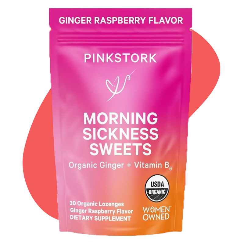 Morning Sickness Sweets: Ginger Raspberry Flavor 1