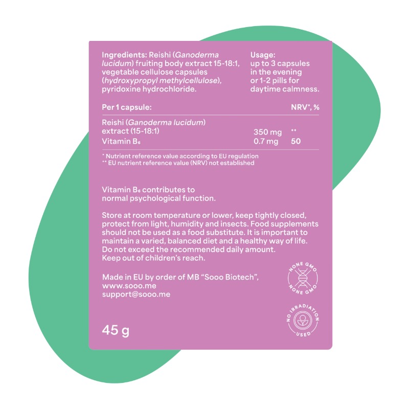Calm, 90 capsules 2