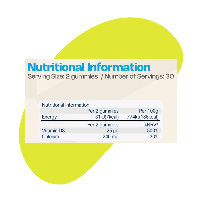 Minion, Calcium + Vitamin D3, Mixed Fruit, 60 Gummies 2