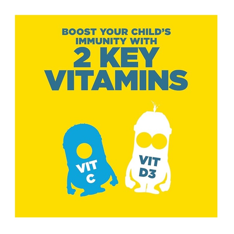 Minions, Mixed Fruit, 60 Gummies 2