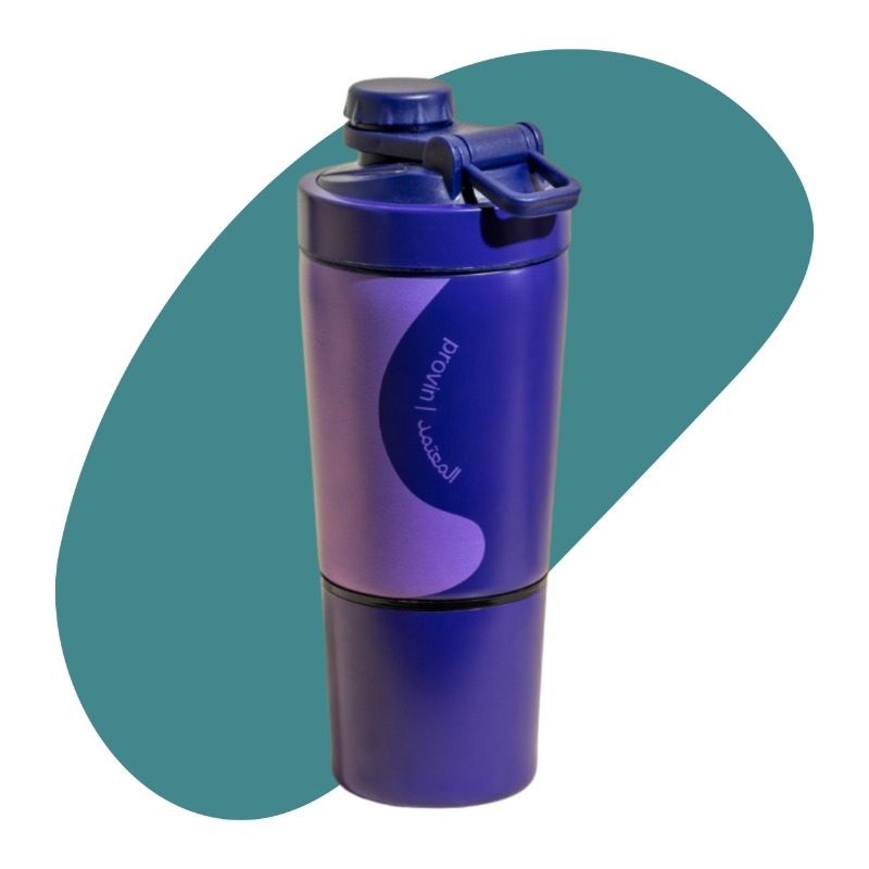 Shaker Bottle with Storage 1