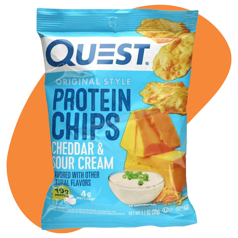Protein Chips, Cheddar & Sour Cream 1