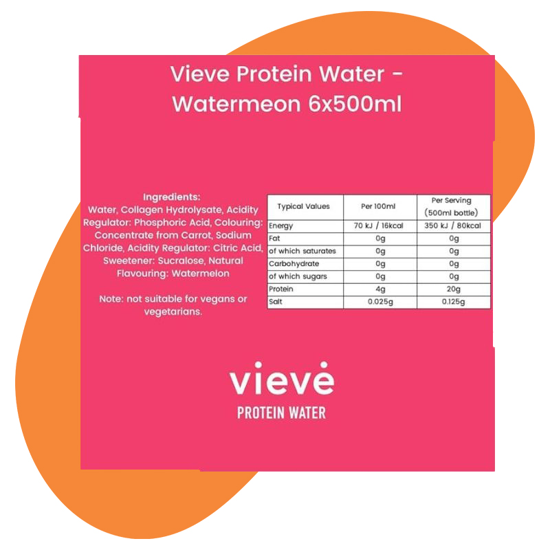 Vieve Protein Water Watermelon 2