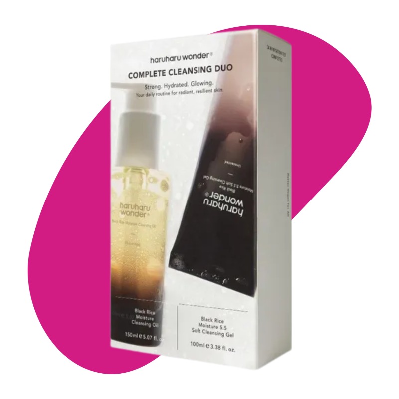 Duo kit: 150 ml cleansing oil + 100 ml cleansing gel 2