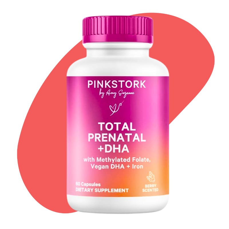 Total Prenatal + DHA, Berry Scented, 60 Capsule 0
