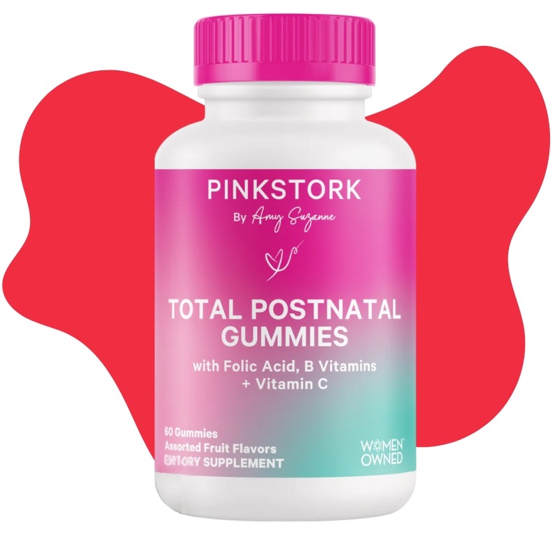 with Folic Acid, B Vitamins + Vitamin C, 60 Gummies 1