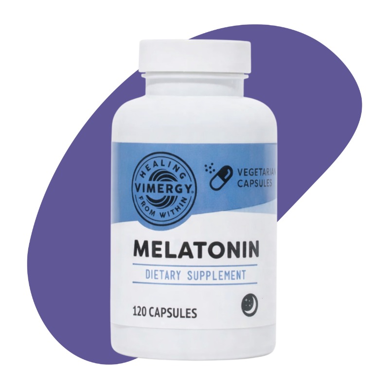 Melatonin Capsules, 120 Capsules 1