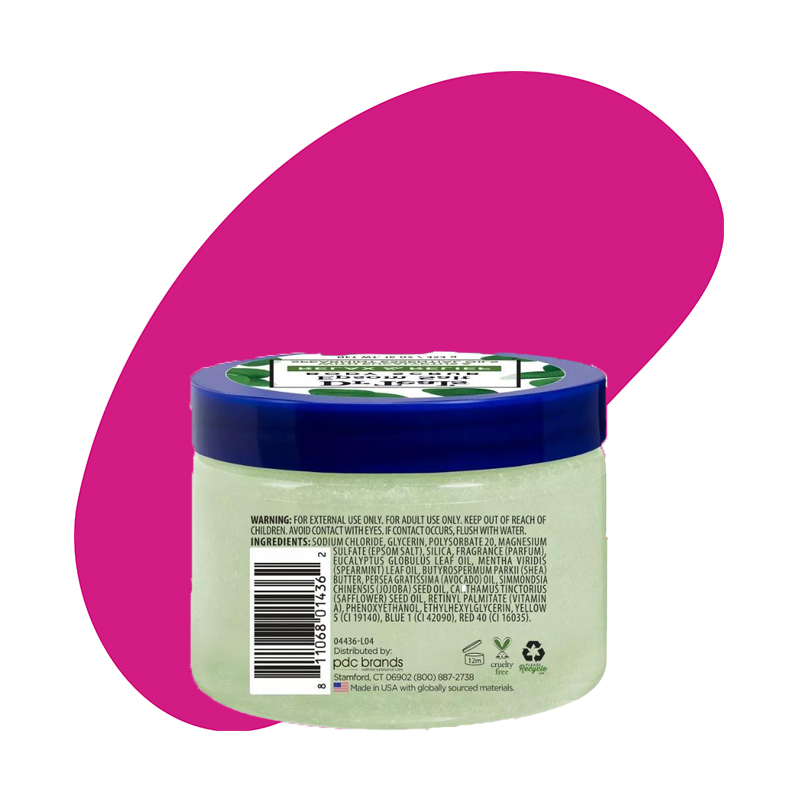 Eucalyptus & Spearmint Epsom Salt Body Scrub 2