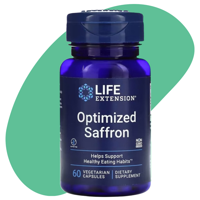 Optimized Saffron, 60 Vegetarian Capsules 1