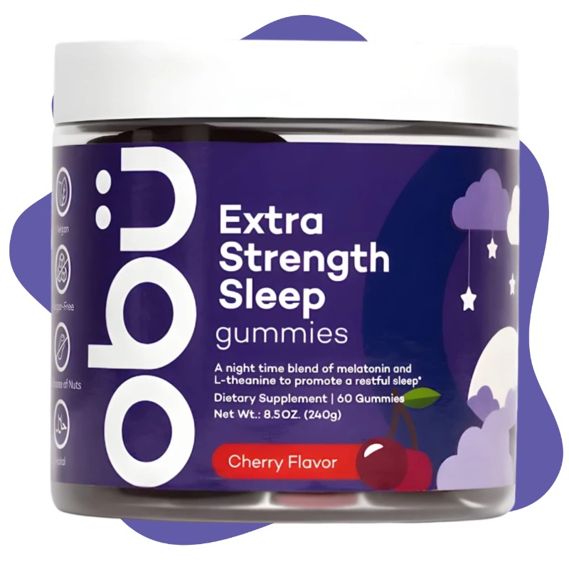 Extra Strength Sleep Gummies- Cherry flavor 1