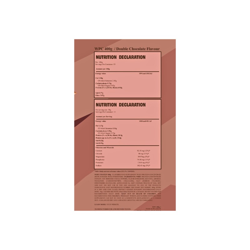 Double Chocolate, 13 servings 4