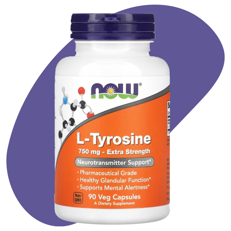 L-Tyrosine- 750 mg - 90 veg 1