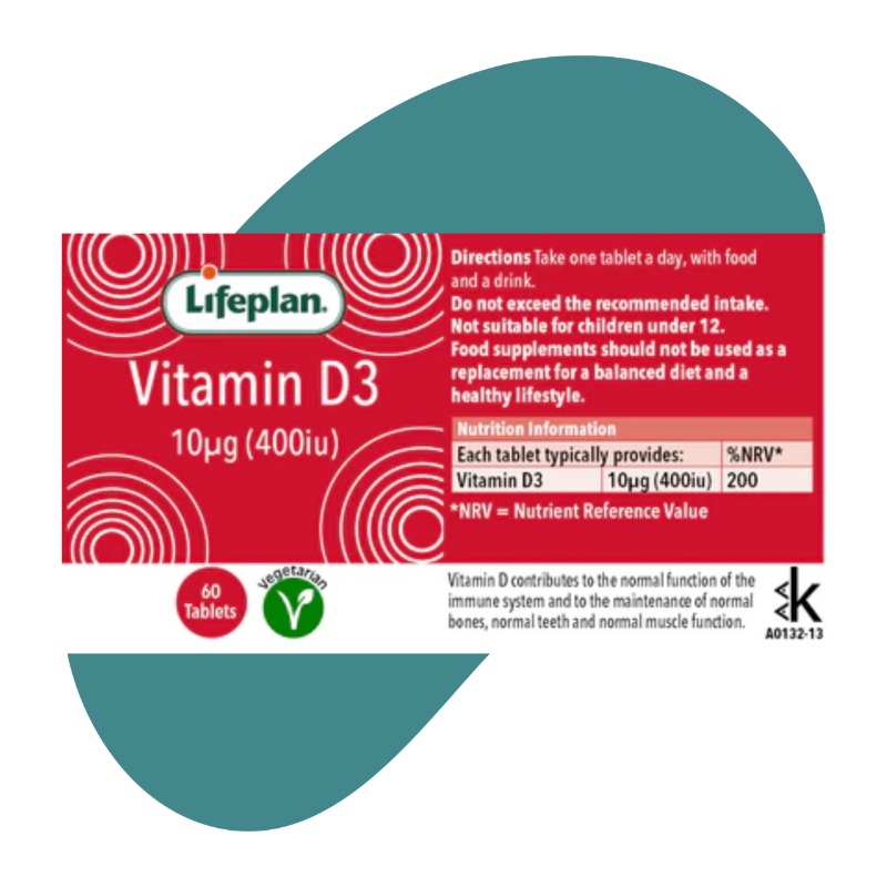 Vitamin D3 400iu 60 Tablets 2