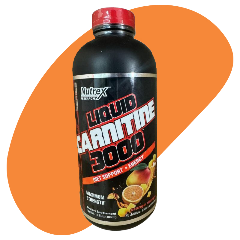 Liquid Carnitine 3000, Orange Mango 1