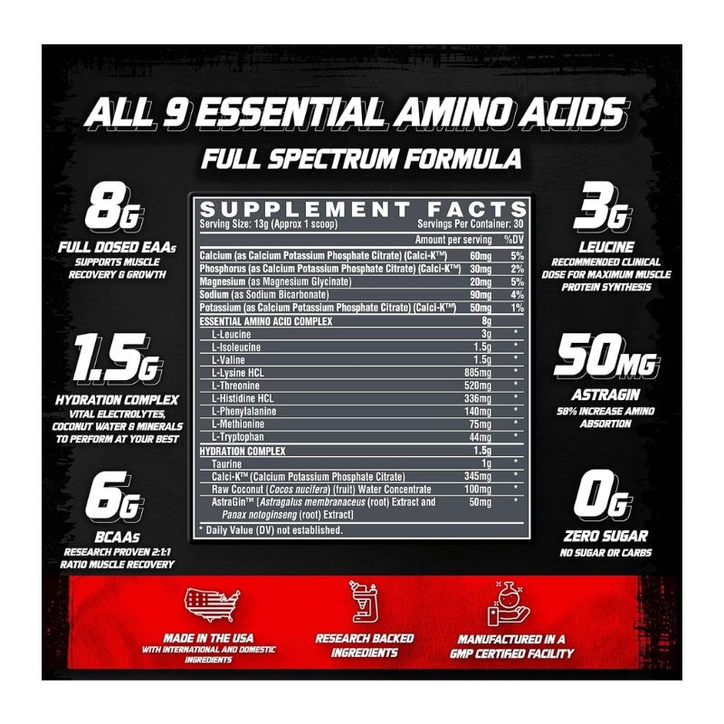 EAA+ Hydration, Strawberry Watermelon 2