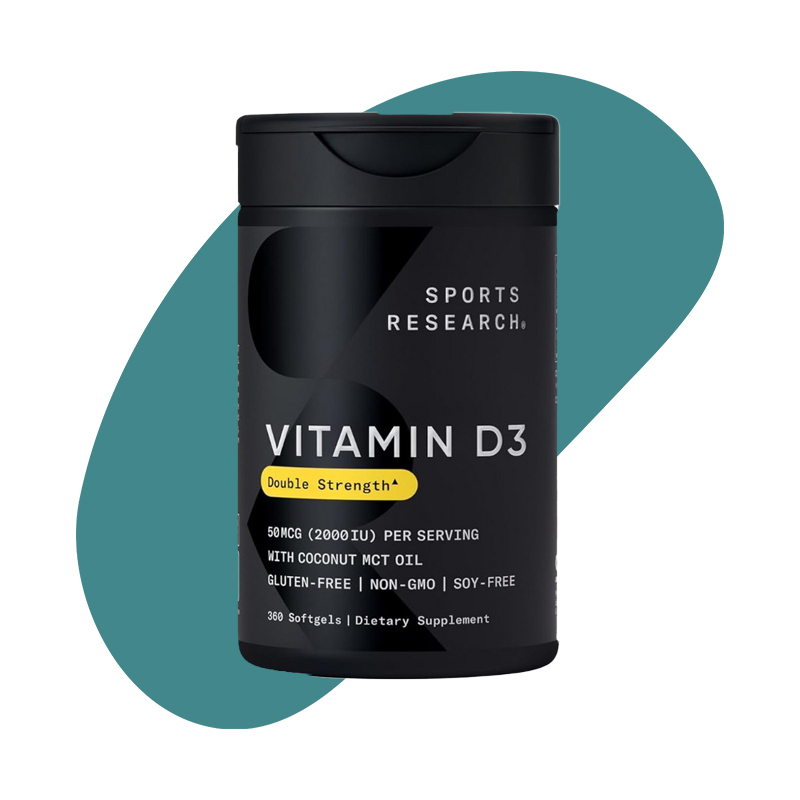 2000 IU with Coconut MCT Oil, 360 softgels 1