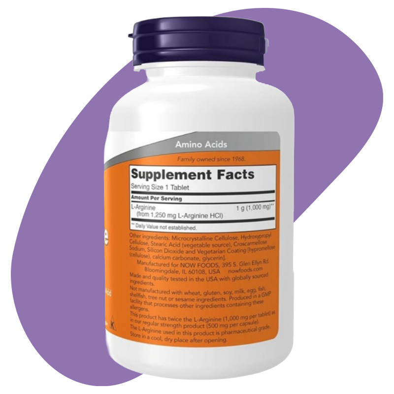 L-Arginine 1000mg 4