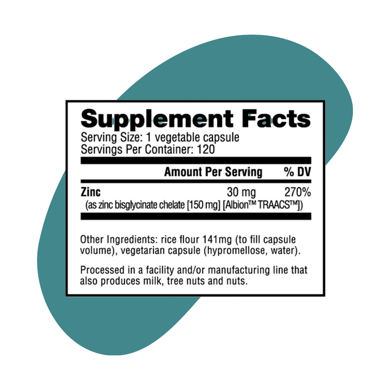 Zinc Chelated 30mg 2