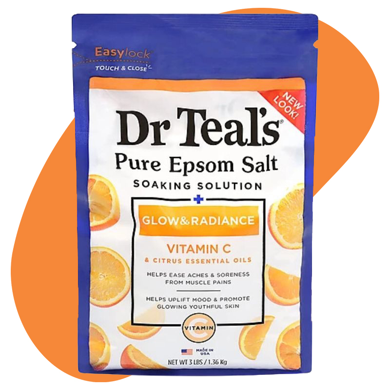 Pure Epsom Salt, Glow & Radiance, Vitamin C 1