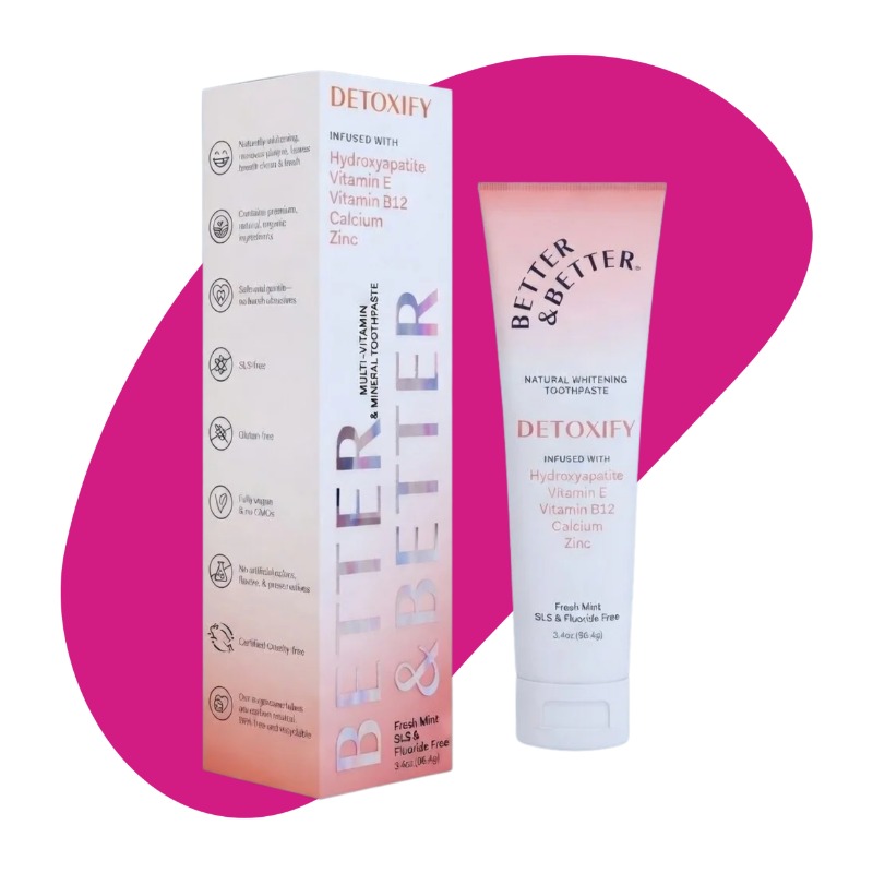 Detoxify Natural Whitening Toothpaste,  96.4 g 1