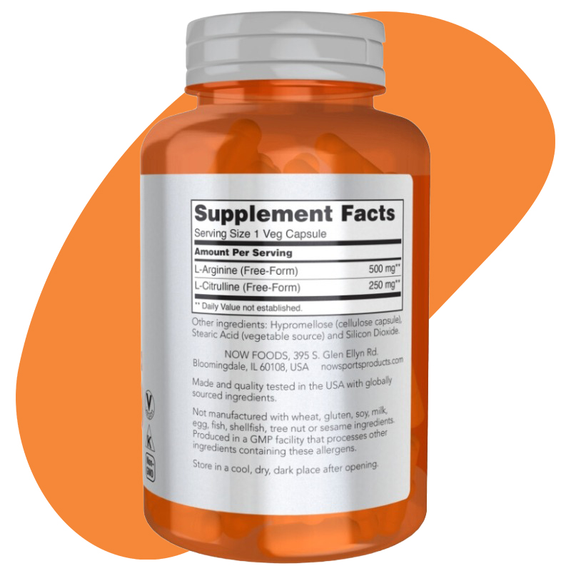 500 mg / 250 mg, 120 Veg Capsules 2