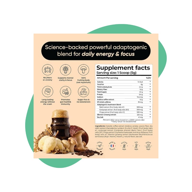 Mushroom Coffee, 15 sachets 2