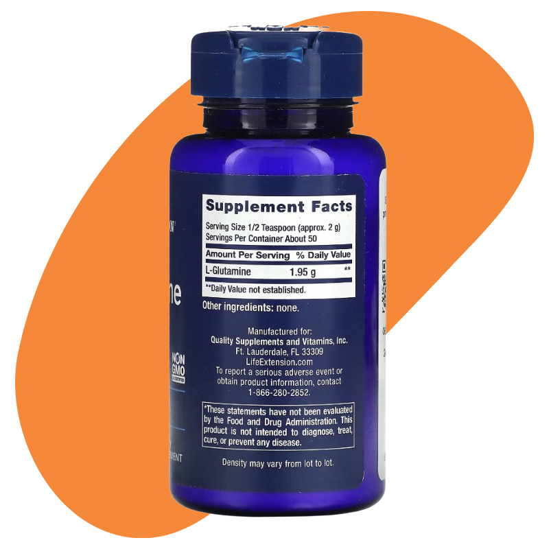 L-Glutamine Powder, 3.53 oz (100 g) 2