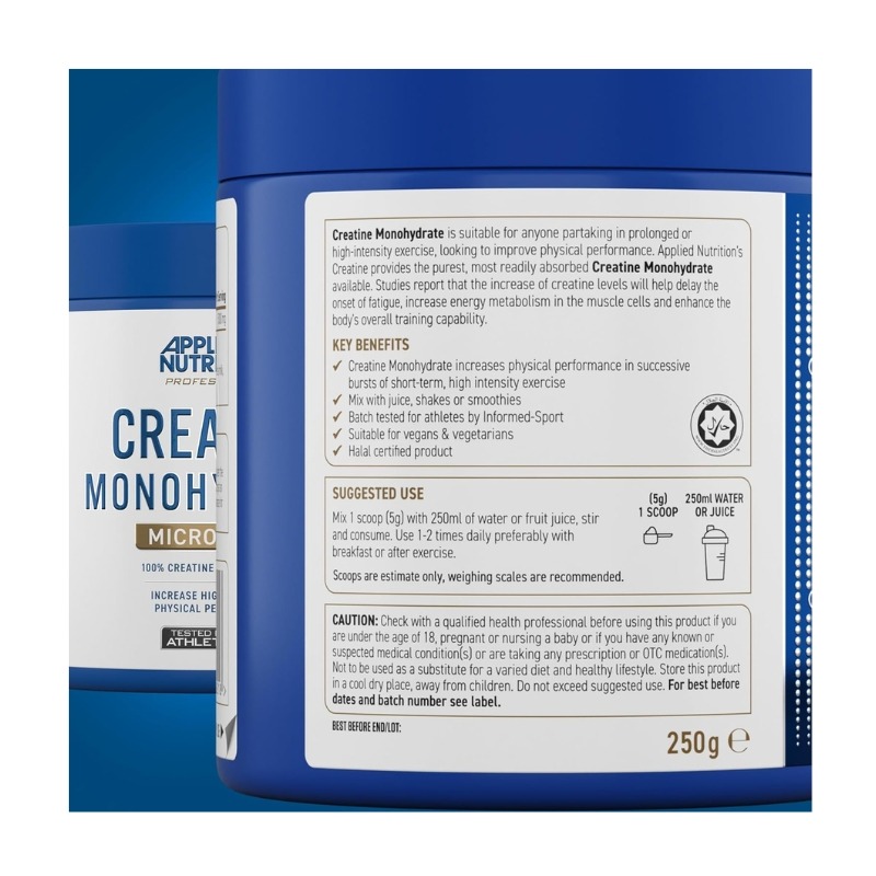 Micronized, 50 servings, 250g 5