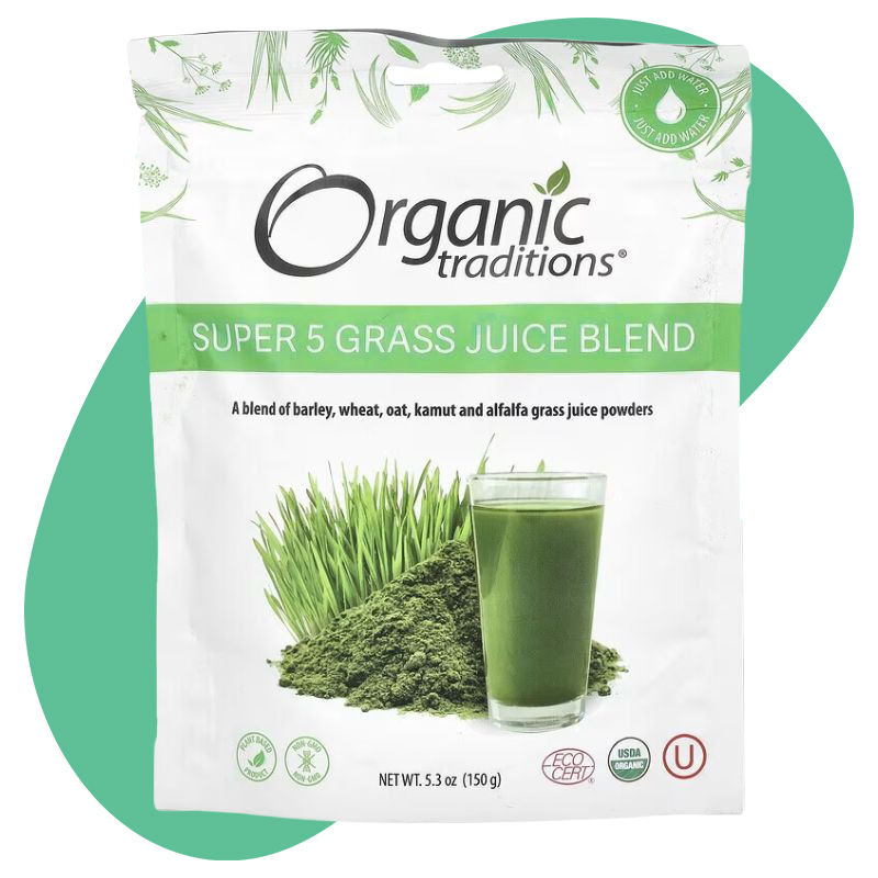 Super 5 Grass Juice Blend 1