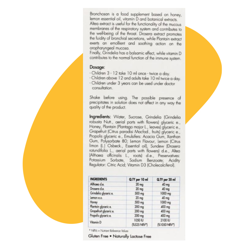 BRONCHOSAN Cough Syrup 200ML 2