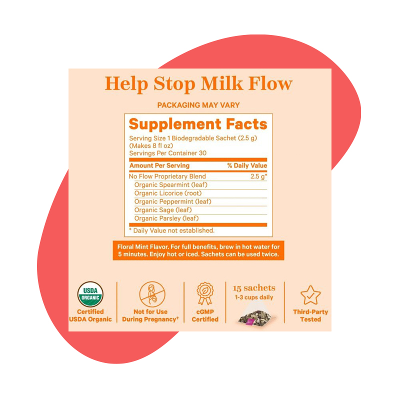 No Flow Tea- Floral Mint 2