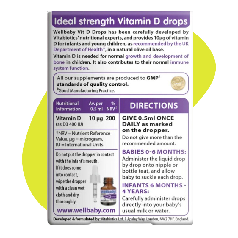Vitamin D3 10 µg 2