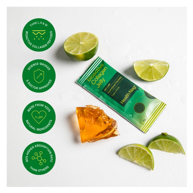 Bioactive Collagen, Jelly, On-the-Go, Key Lime, 20 sachets 5