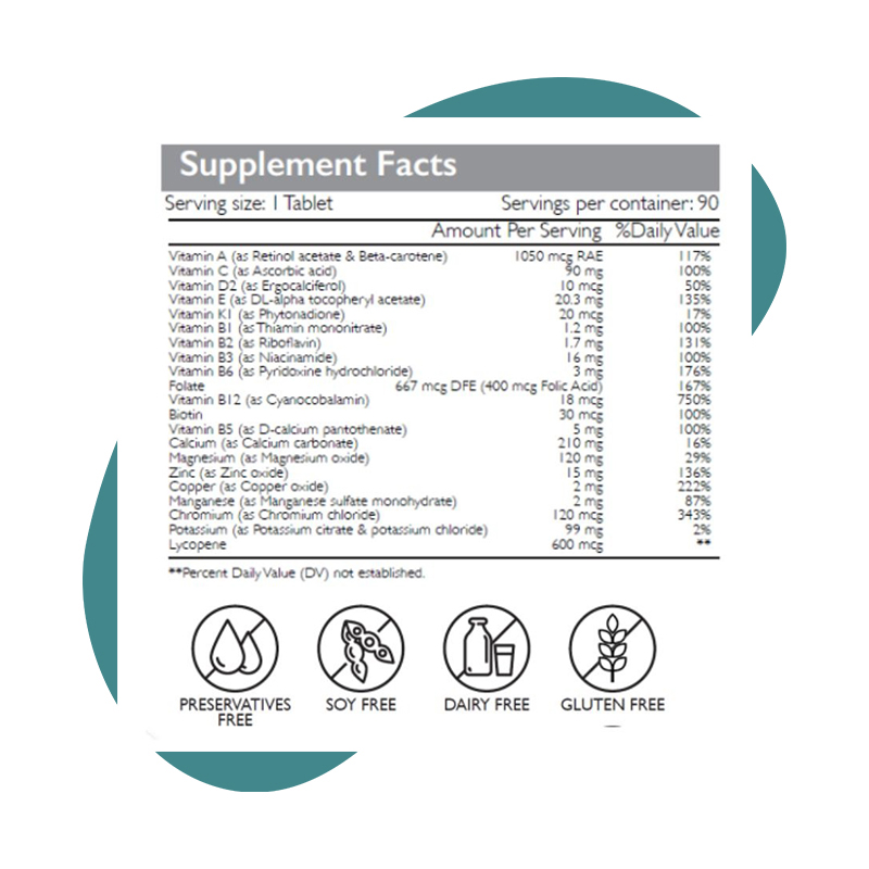 Multivitamin Men RadiantPlatinum Provin Kuwait Supplement Health