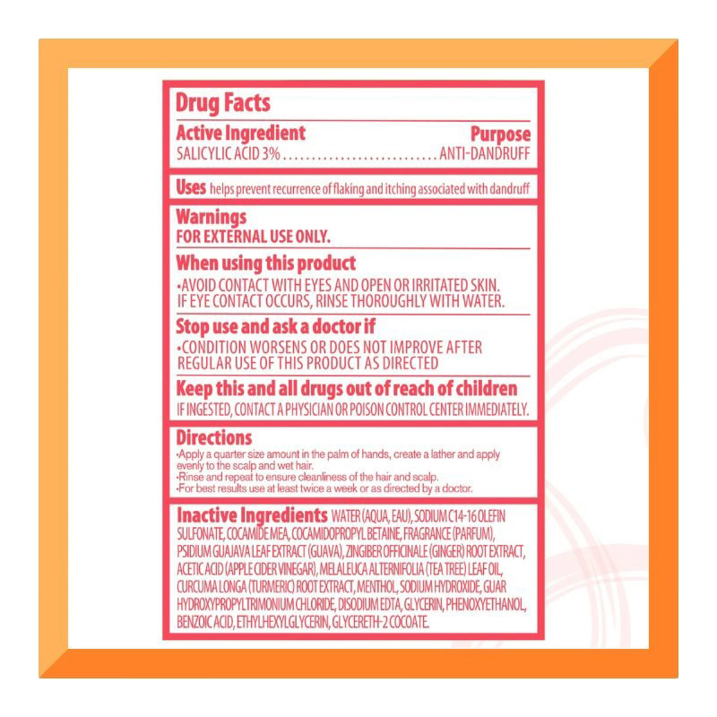 Scalp Relief Shampoo, Guava 3