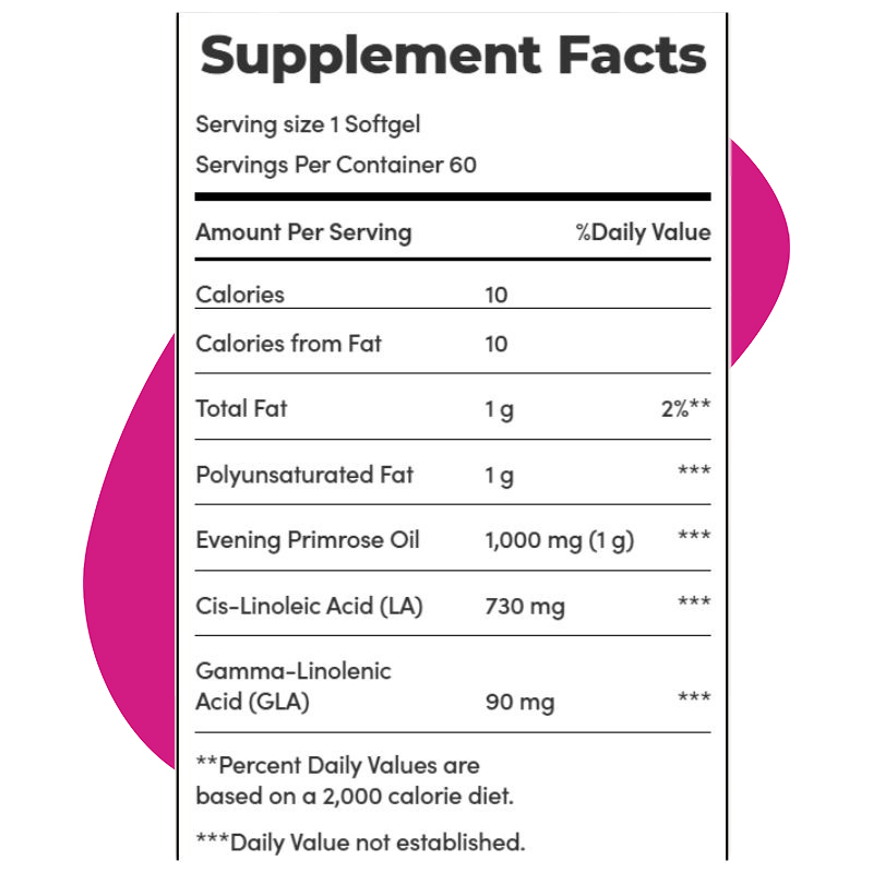 Evening Primrose Oil 1000mg 4