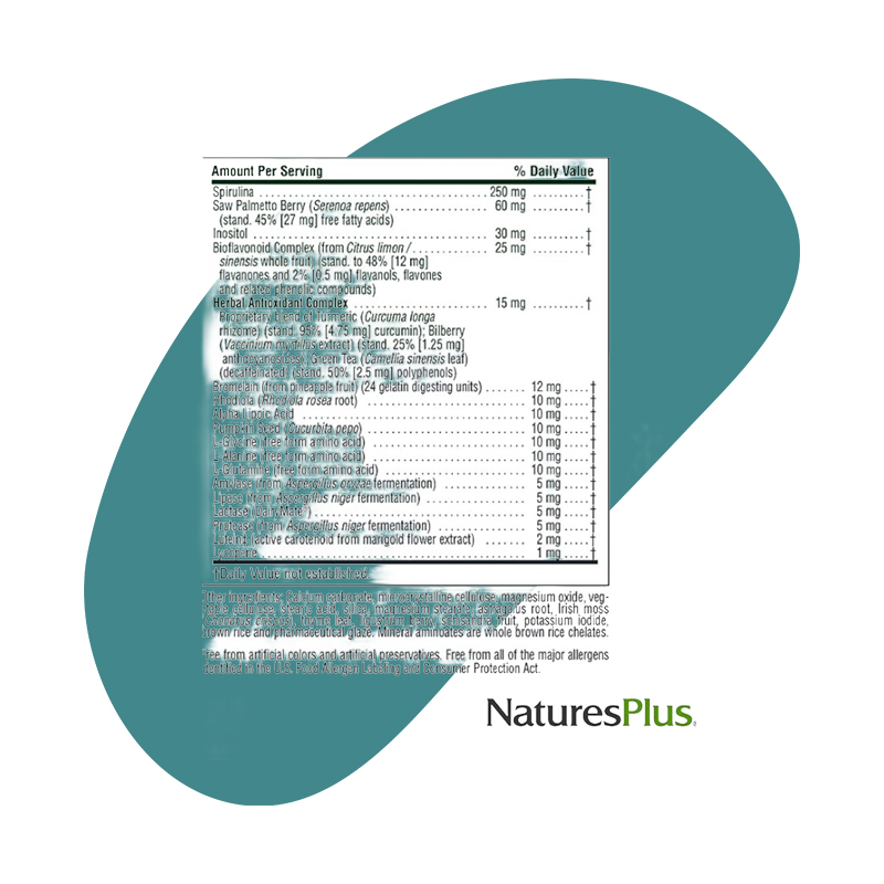 Iron-Free, Multi-Vitamin & Mineral Supplement,60 Tablets 3